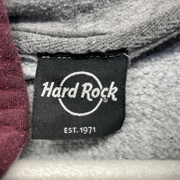 Hard Rock Cafe Boston Gray Hoodie M – Closed Location, Collector's Item - Picture 3 of 15
